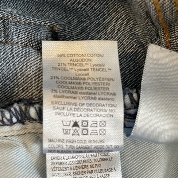 Lucky Brand 410 Women's Jeans 31x30 Athletic Straight Fit Lucky You Zipper Denim - Picture 5 of 9